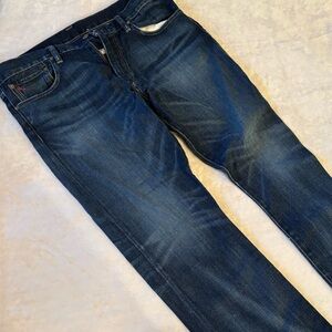 Polo Ralph Lauren VA Rick Slim Straight Leg Jeans Denim W36 L30 5 pocket